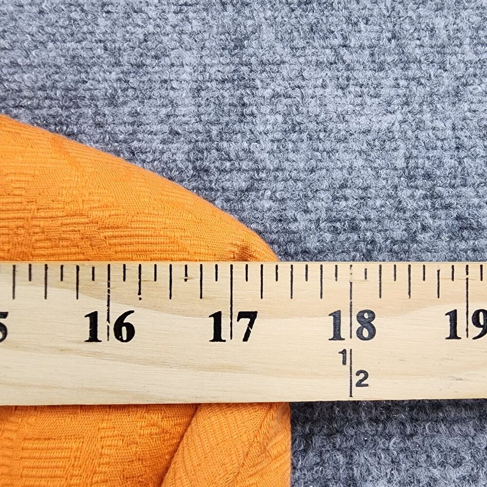 Vintage Teri Jon Rickie Freeman Blazer Womens 4 Orange Floral Inlay Short Sleeve - Picture 5 of 16